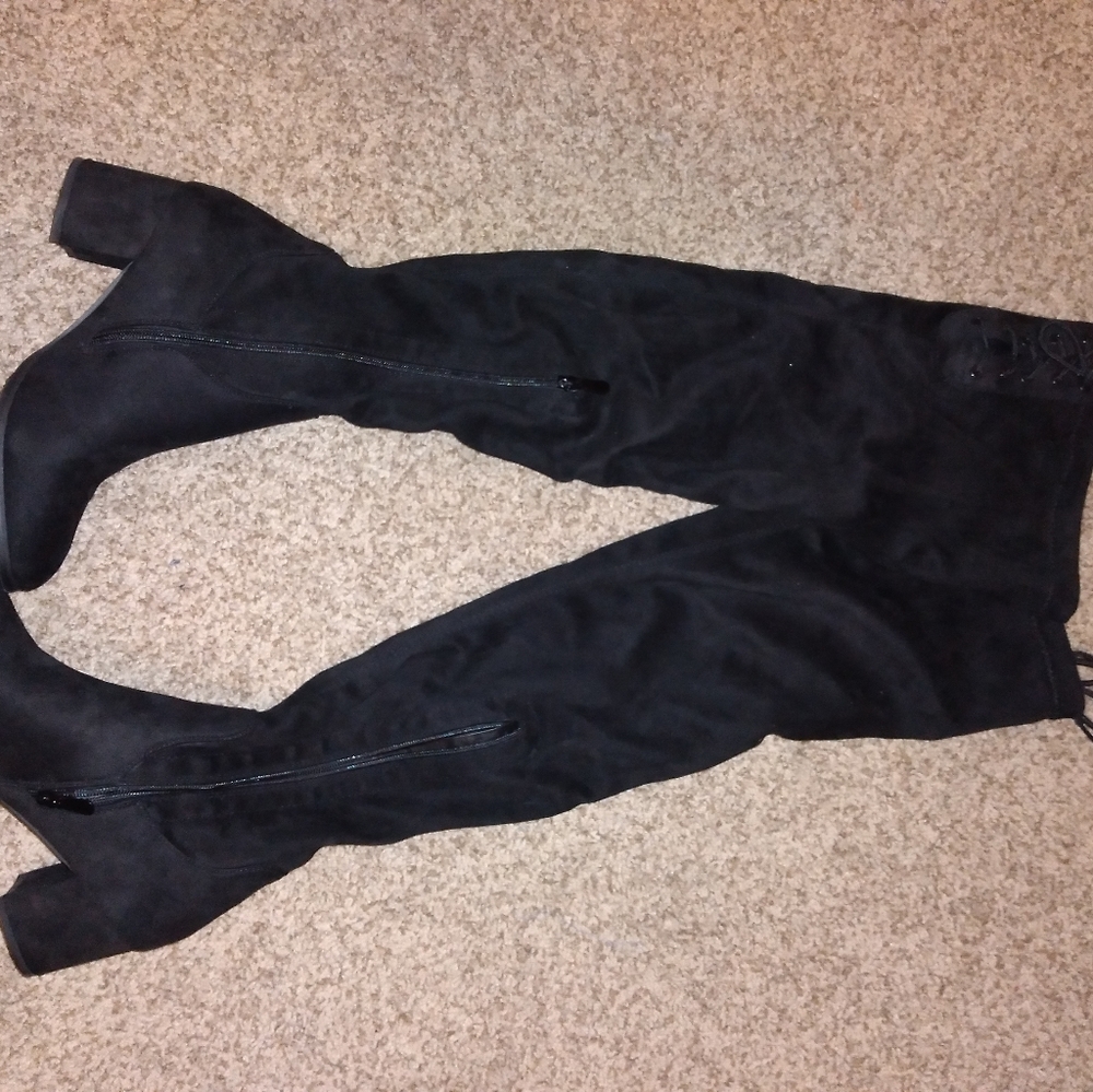 Dream Pairs Thigh-High Black Boots